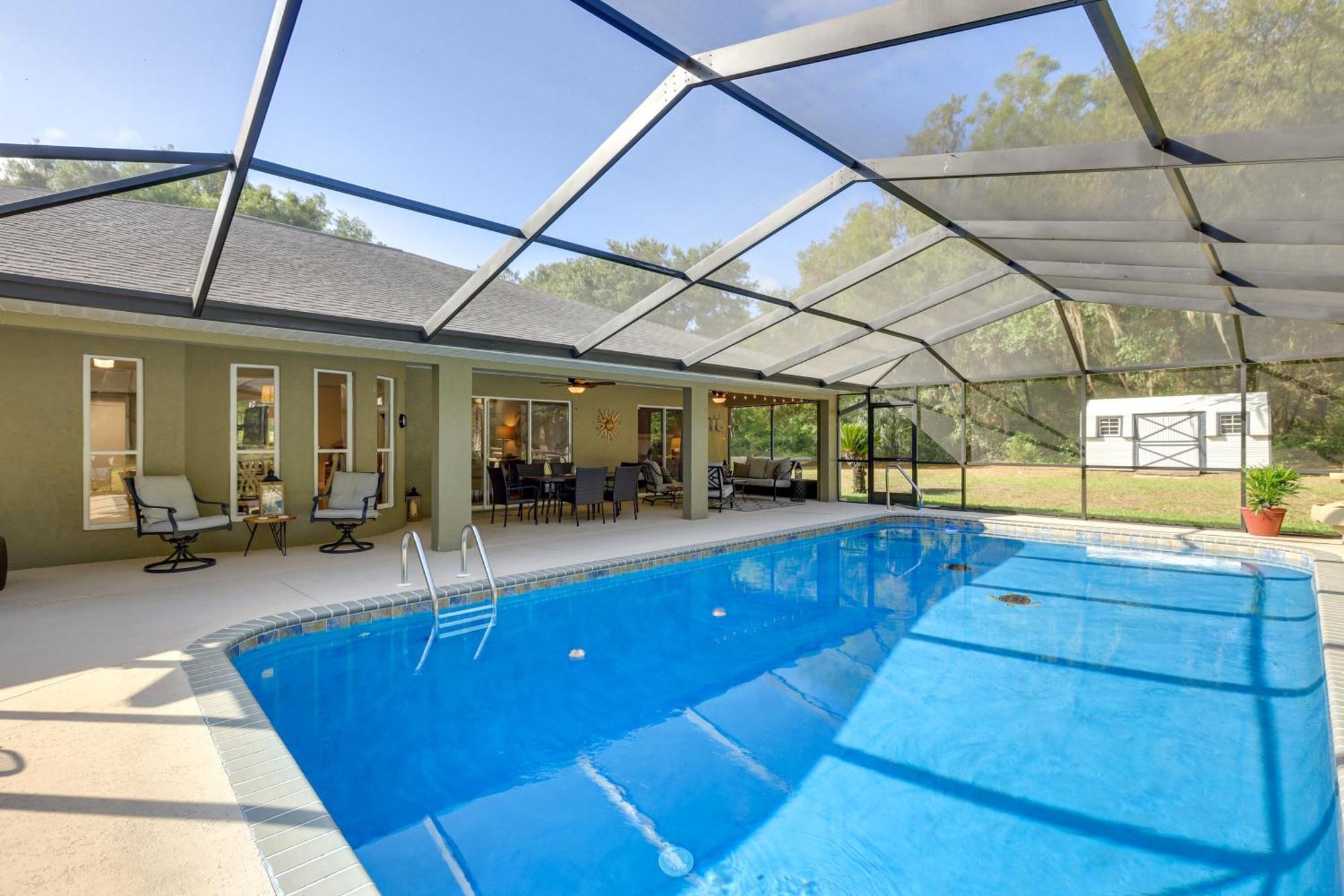 8 Mi To Rainbow Springs Dunnellon Area Home! Kültér fotó