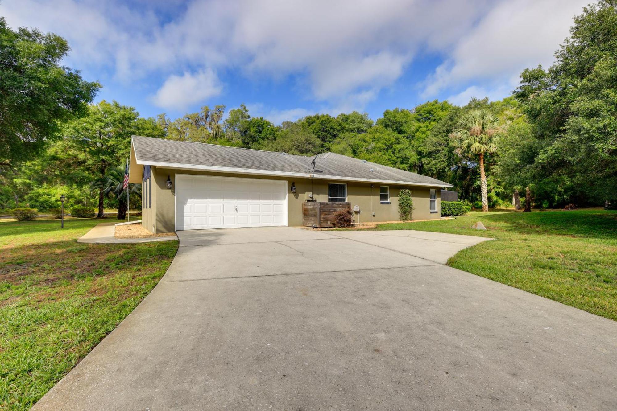 8 Mi To Rainbow Springs Dunnellon Area Home! Kültér fotó
