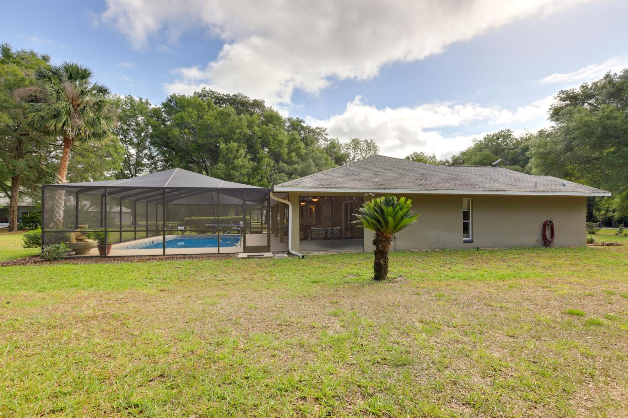 8 Mi To Rainbow Springs Dunnellon Area Home! Kültér fotó