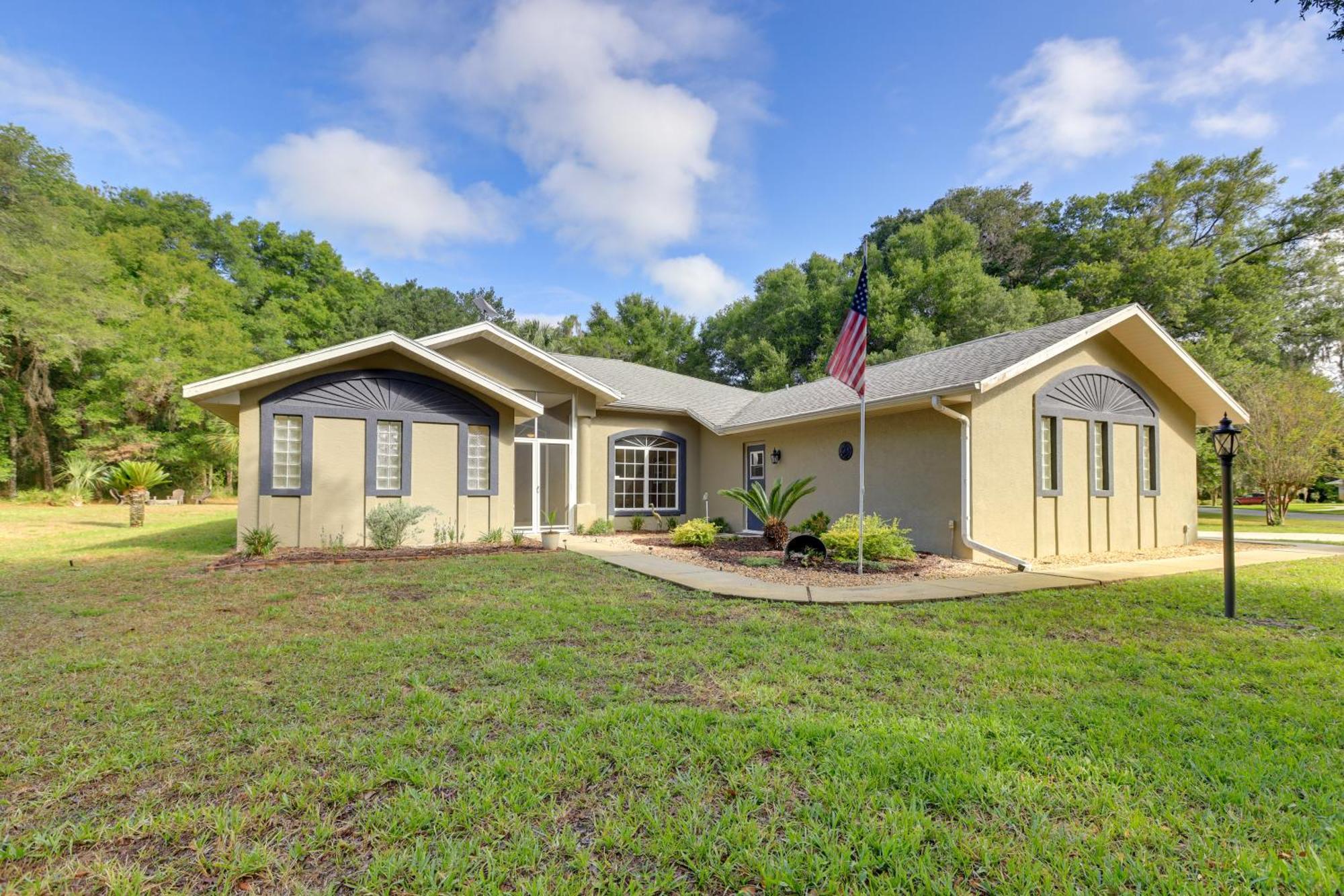 8 Mi To Rainbow Springs Dunnellon Area Home! Kültér fotó